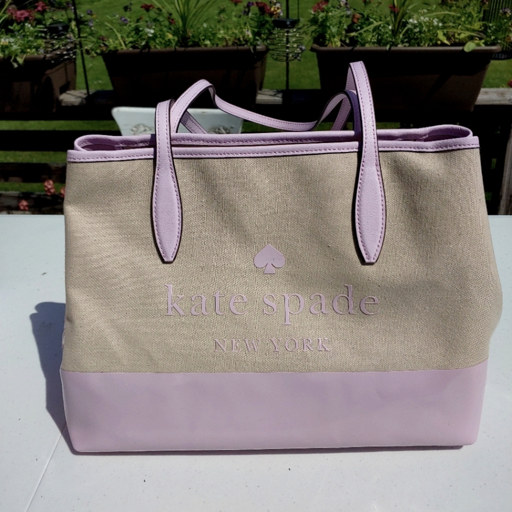 Kate Spade Serendipity Pink Side Snap Street Tote